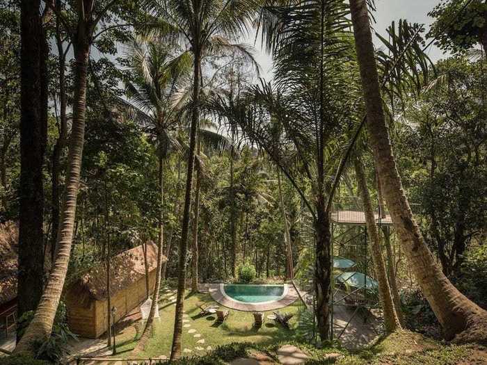 Lift Hotel Bali sits in a lush jungle on the outskirts of Ubud.