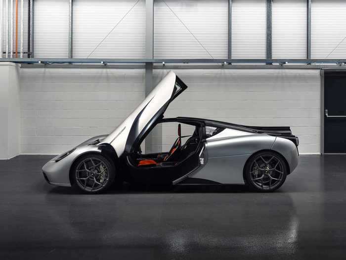 The T.50 is named for Gordon Murray’s 50-year career in racing and road cars.