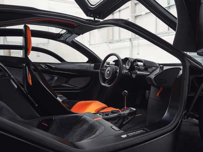 Inside, it also has a three-seat layout for ideal weight distribution.