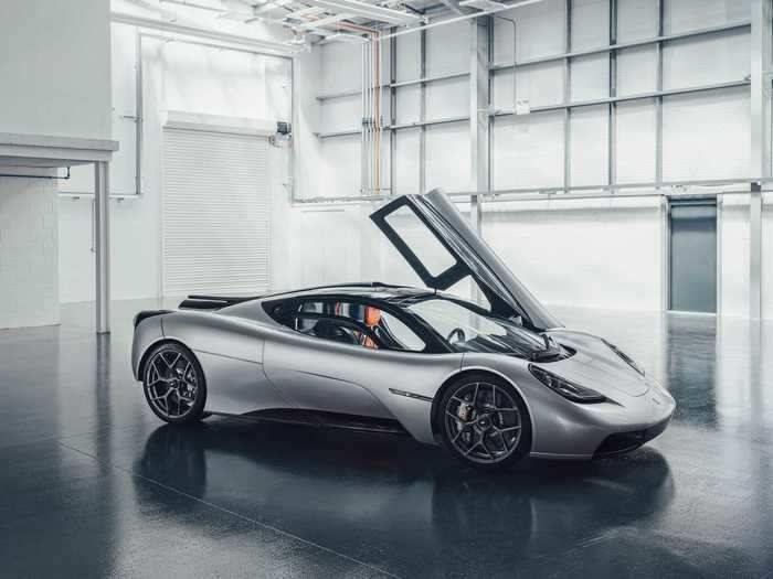 The Gordon Murray T.50 the successor to the legendary McLaren F1.