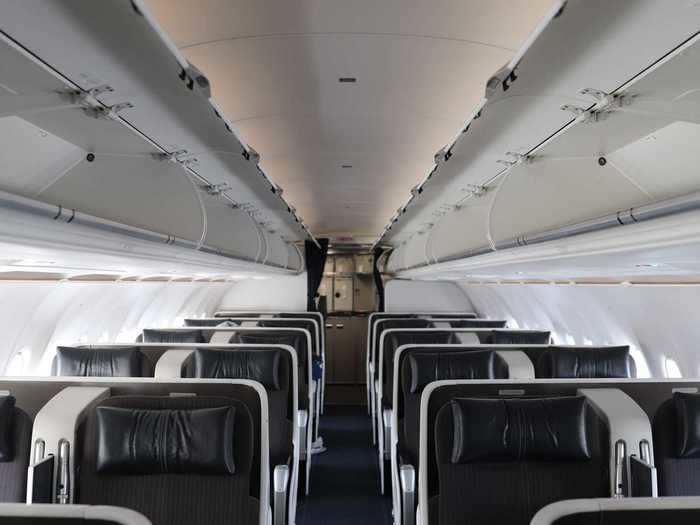 With only eight rows and 32 seats, the aircraft felt more like a private jet than a commercial airliner. Case in point, the flight before my visit only had five passengers on board.