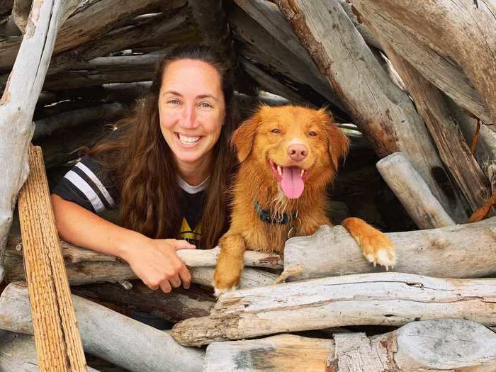 Jen Bennett got Milo two years ago after her other Nova Scotia duck tolling retriever passed away.