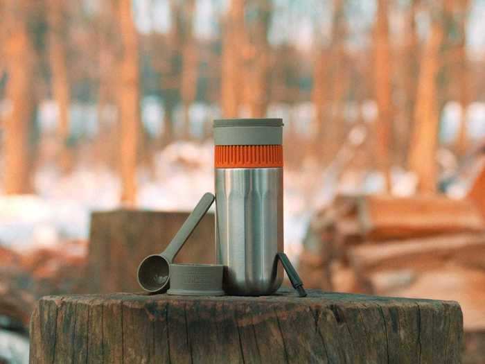 A trail-ready French Press