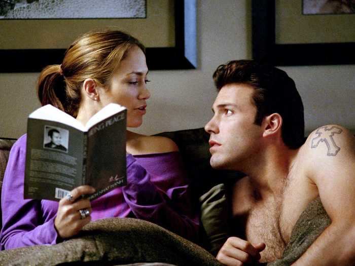 Viewers roasted "Gigli" (2003) for having bad dialogue and weak performances.