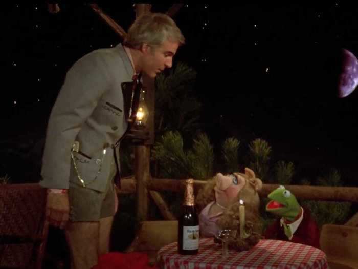 9. Martin played the role of "Insolent Waiter" in "The Muppet Movie," (1979) which has a score of 88% among both critics and audiences.