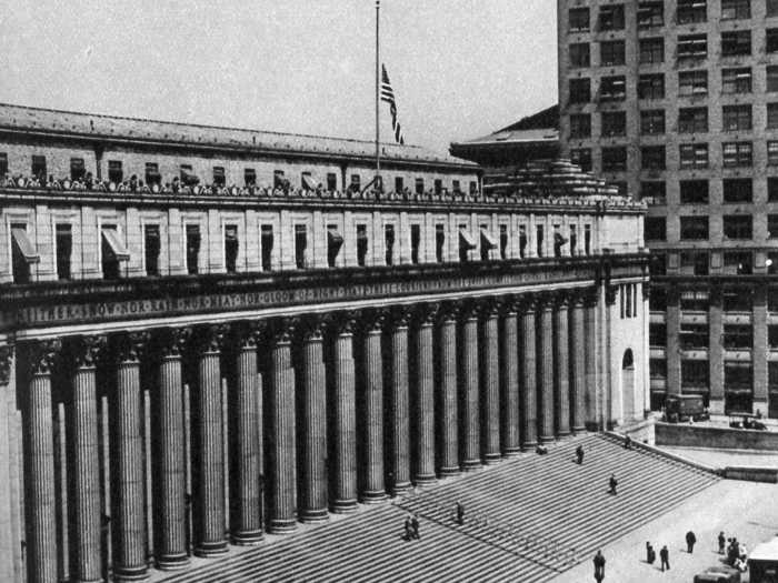 The Farley Building is located across the street from Penn Station in midtown Manhattan.