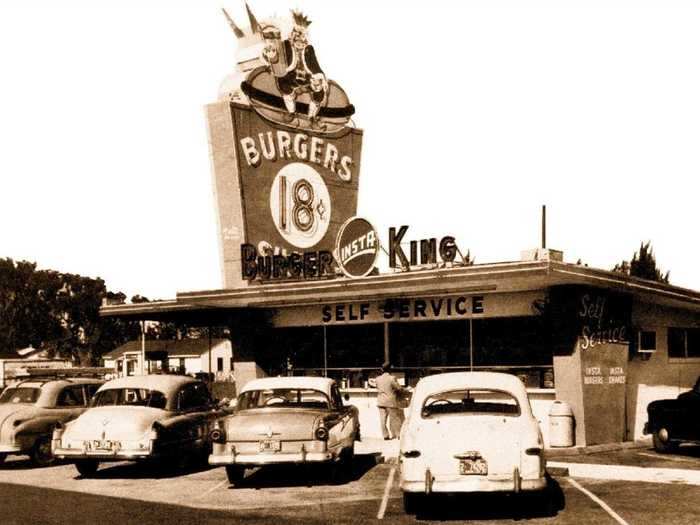 Burger King opened its doors in Jacksonville, Florida, in 1953, as "Insta-Burger King."