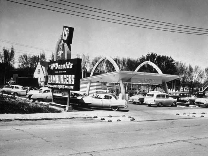 When the McDonald brothers opened their first restaurant, it served barbecue food.