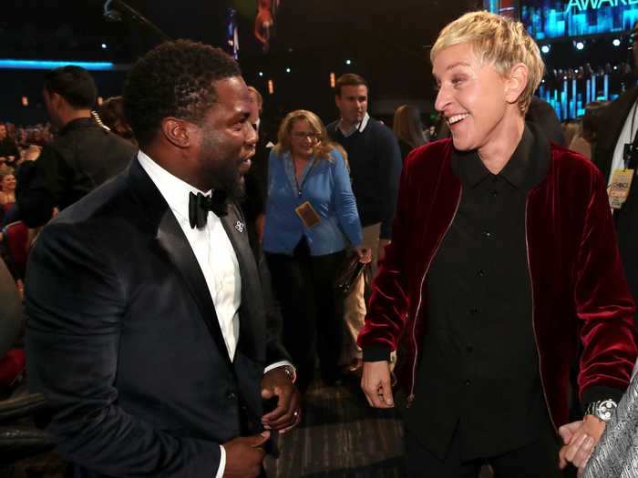 Kevin Hart called the fellow comedian "one of the dopest people on the f---ing planet."