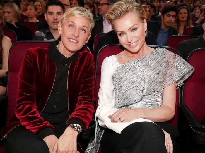 Portia de Rossi, DeGeneres