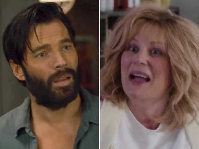 Tim Rozon is only five years younger than Jennifer Robertson, who played his mom on   "Schitt