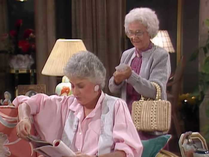 Bea Arthur was actually a year older than her on-screen mother on "The Golden Girls."