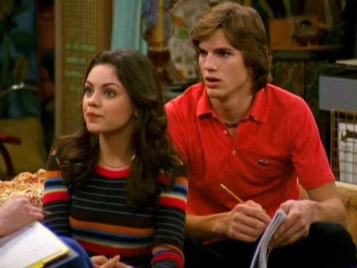 Mila Kunis and Ashton Kutcher are five years apart, and Kunis was just 14 years old when she auditioned for "That 