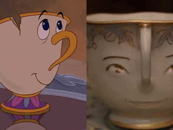 Nathan Mack made his movie debut voicing the adorable chipped teacup, Chip.