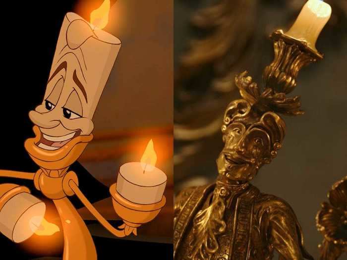 The dashing candelabra Lumiere was voiced by Ewan McGregor.