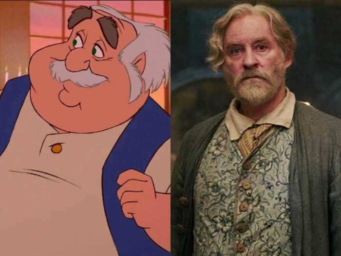 Kevin Kline played a slightly more normal version of Belle