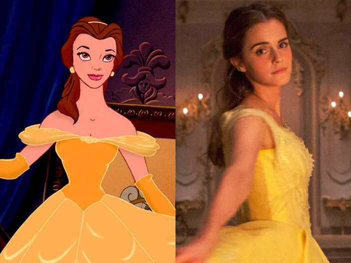 Emma Watson played Belle in the 2017 remake of "Beauty and the Beast."