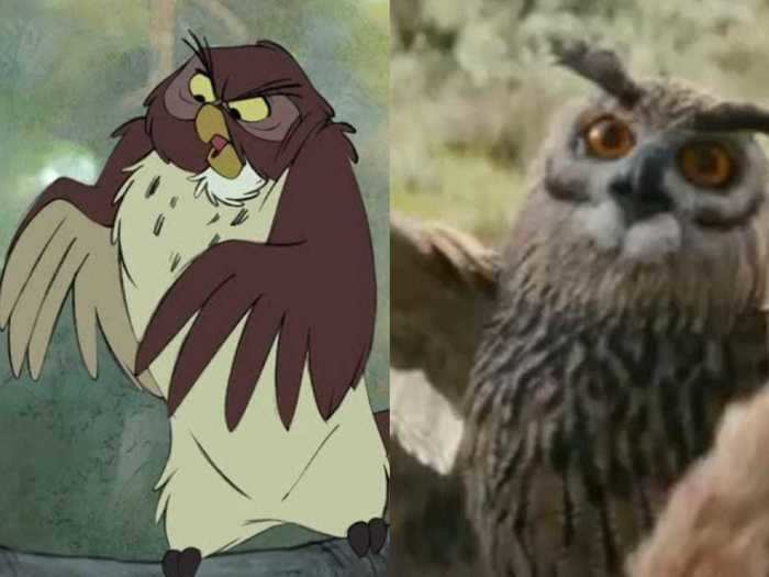 Toby Jones played the wise Owl.