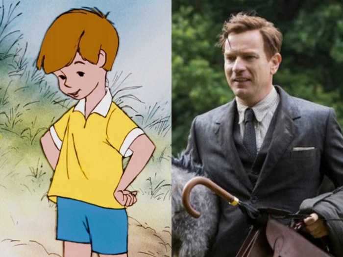 Ewan McGregor played a grown-up version of Christopher Robin in 2018