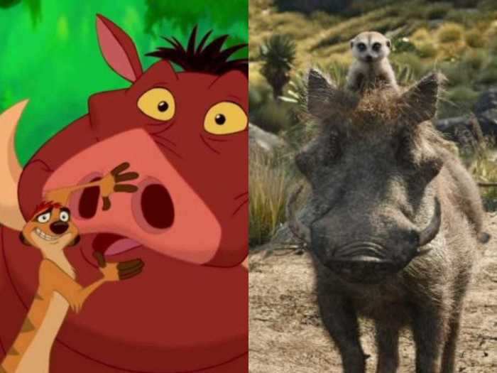 Seth Rogen and Billy Eichner play the dynamic duo of meerkat Timon and warthog Pumbaa. They add some much needed comic relief to the movie.