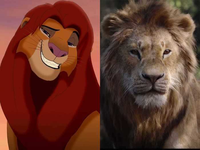 The adult version of Simba is played by Donald Glover, aka Childish Gambino.