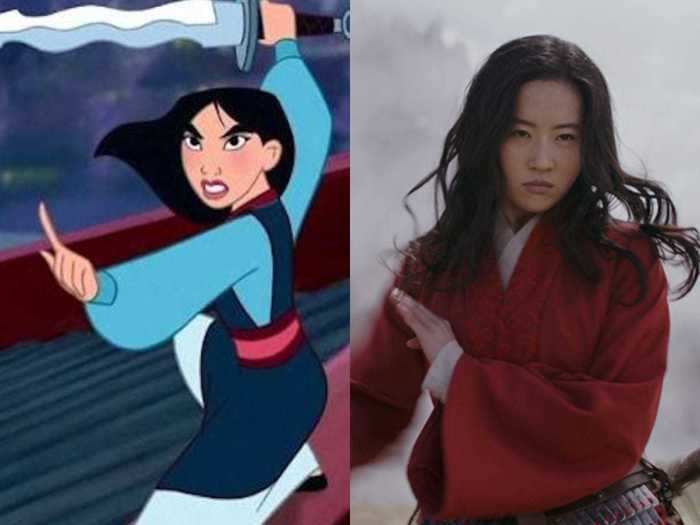 The live-action remake of "Mulan" was supposed to be released in March 2020, but was delayed to a September release on Disney Plus due to the pandemic. Mulan is played by Liu Yifei.