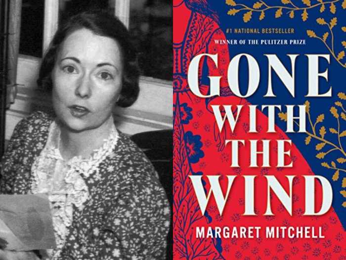 Margaret Mitchell only published "Gone with the Wind" during her lifetime.