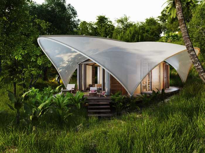 T3 Architects, an architecture studio based in Vietnam, has designed a series of luxury glamping lodges for the future.