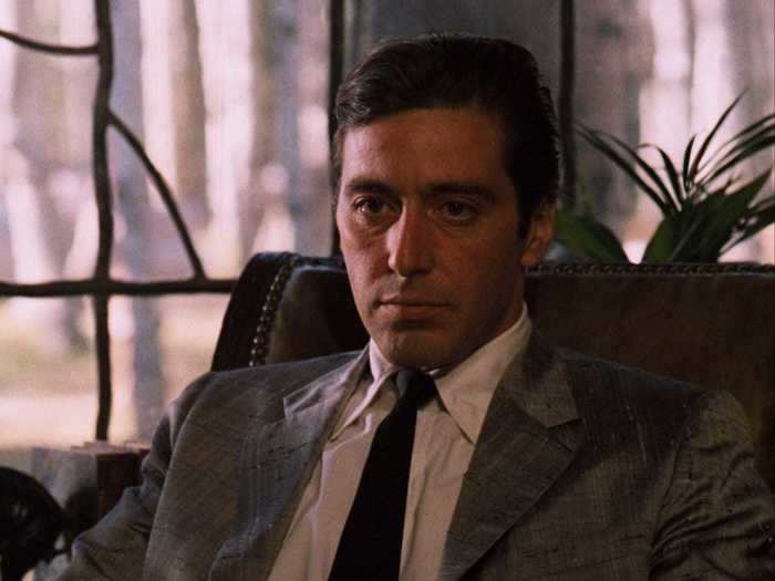 Al Pacino was not the first choice for the role of Michael Corleone, and he said he was almost fired during filming.