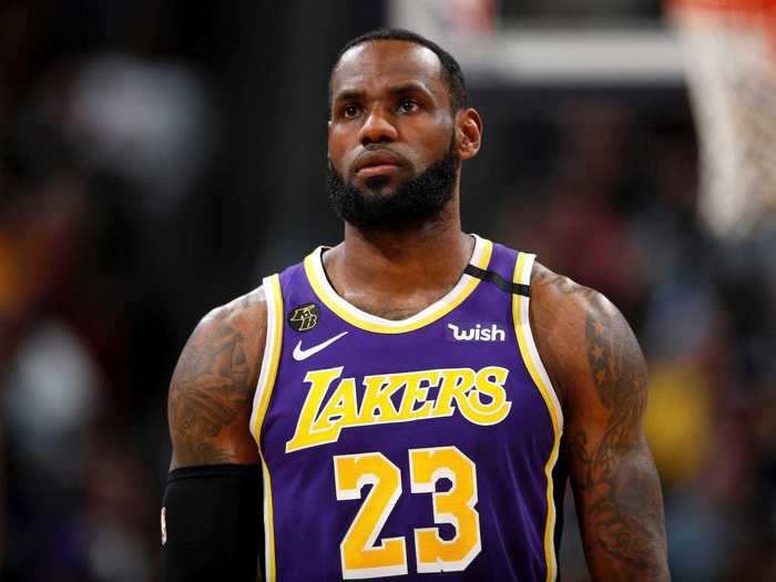 55. LeBron James — $13,467 per minute