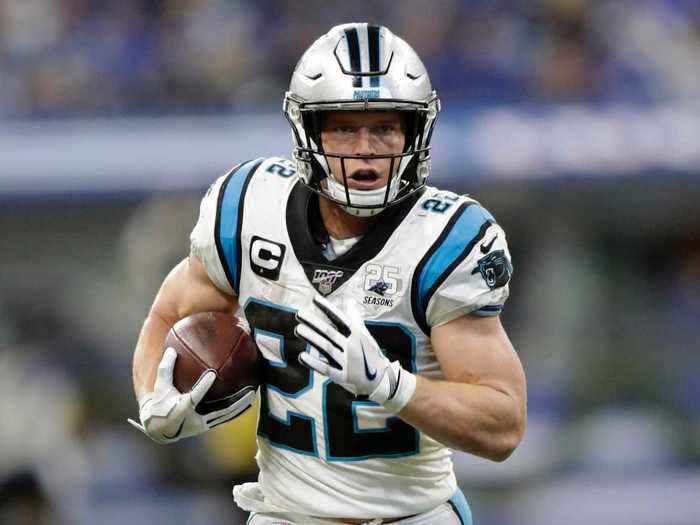 29. Christian McCaffrey — $24,479 per minute