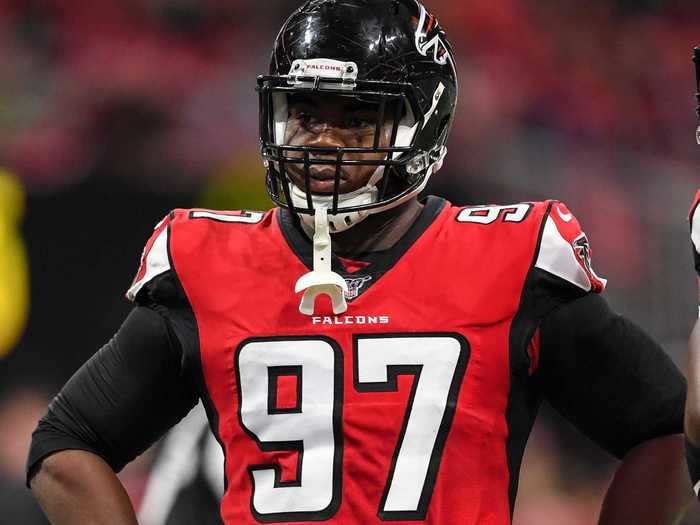 15. Grady Jarrett — $34,375 per minute