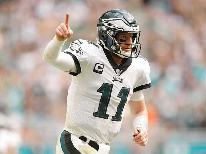 7. Carson Wentz — $54,020 per minute