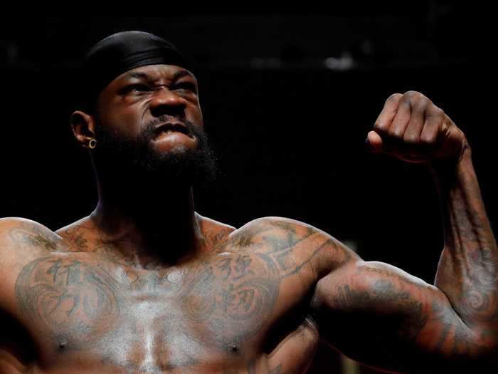 2. Deontay Wilder — $1,095,238 per minute