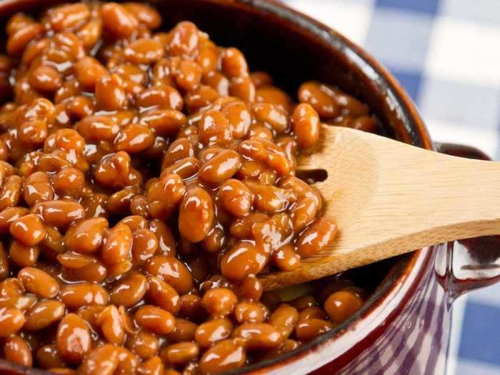 Baked beans are almost always a safe bet at a barbecue restaurant.