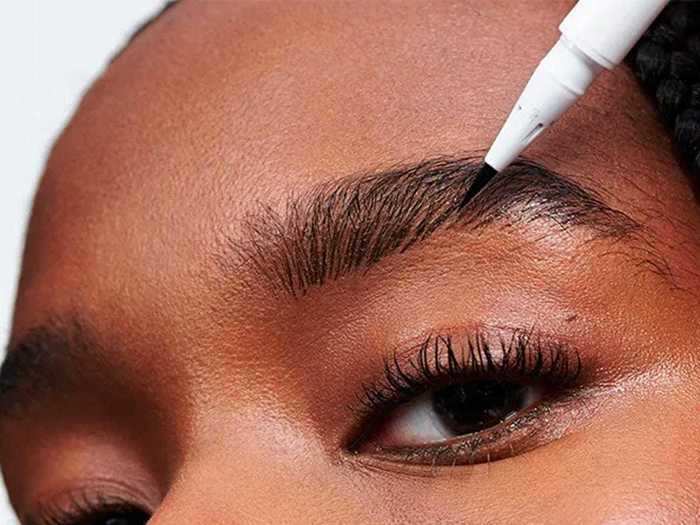 The best eyebrow pencil with a brush-tip