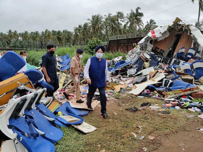 Union Civil Aviation Minister Hardeep Singh Puri has reached Kozhikode to take stock of the situation.