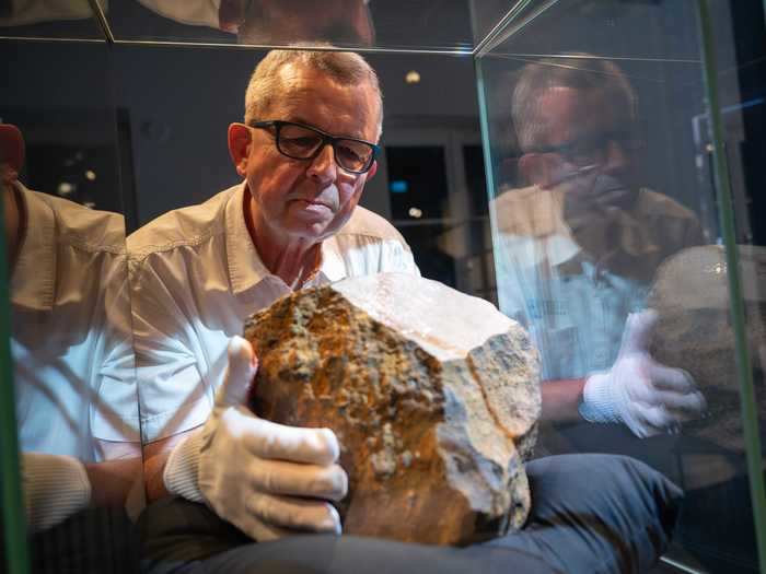 A man discovered his doorstop was actually a meteorite worth $100,000.