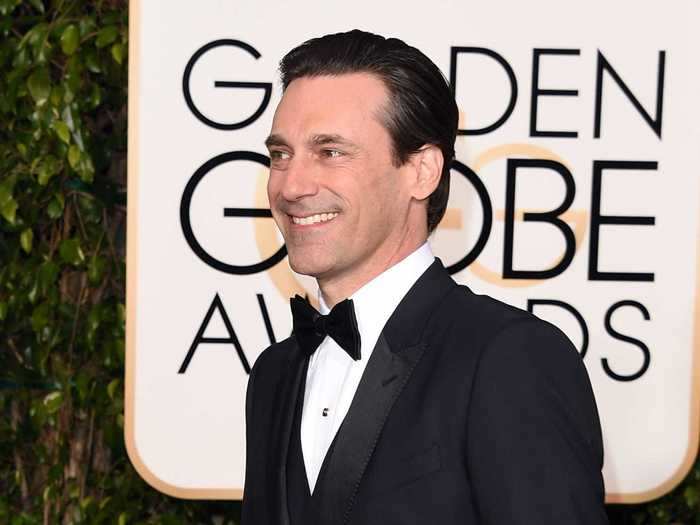 Jon Hamm had a serious girlfriend for almost 20 years but has never actually tied the knot.