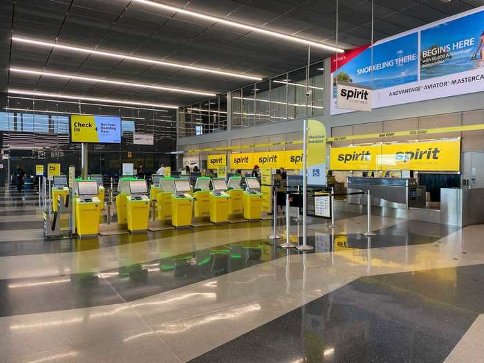 Spirit uses Terminal 3 at Chicago