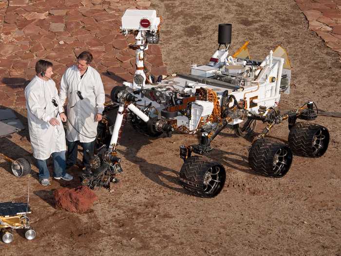 Curiosity Mars rover (Mars Science Laboratory)