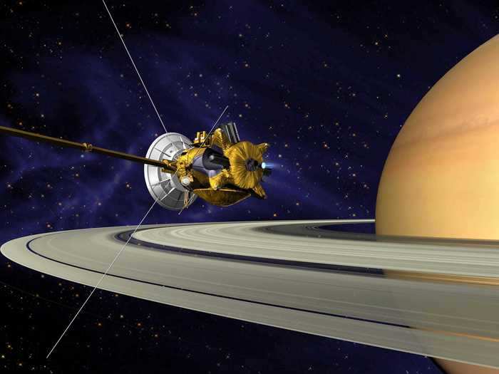 Cassini Saturn probe