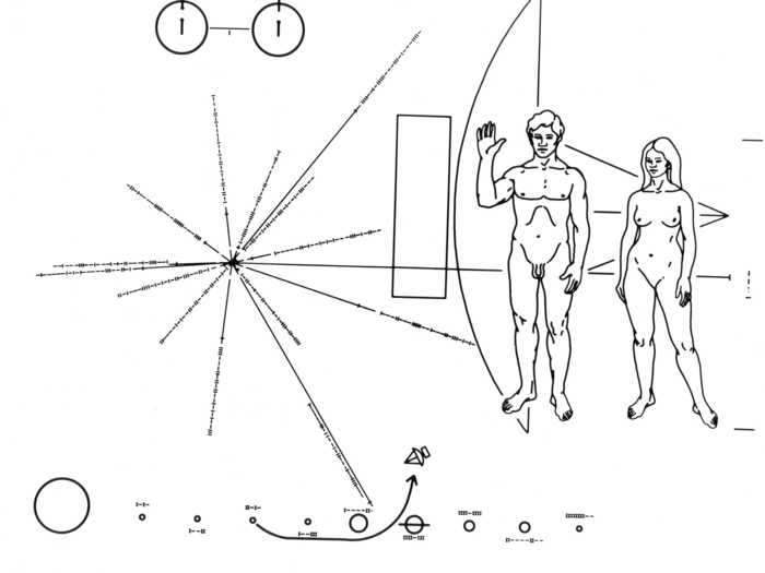 pioneer spacecraft plaque nasa 9457918847_9b5ba200fb_o