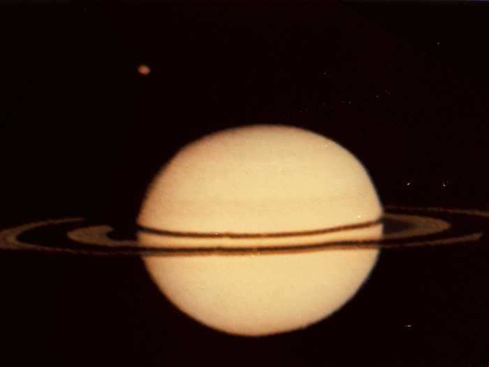 pioneer 11 saturn photo nasa