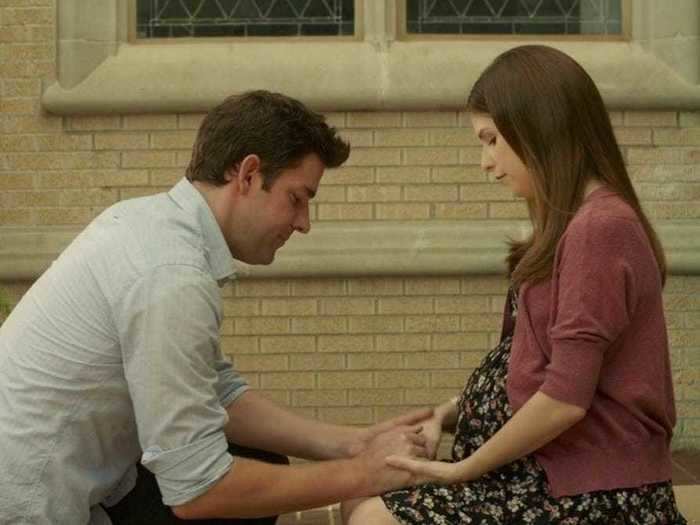 John Krasinski co-starred with and directed Kendrick in "The Hollars" (2016).