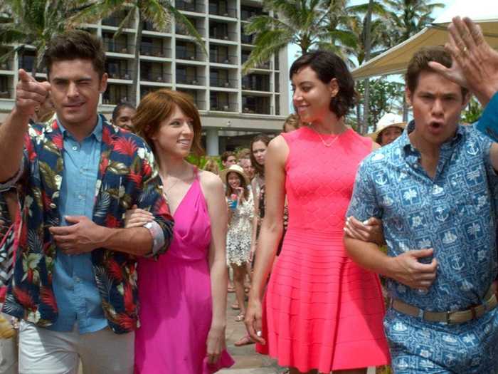 Kendrick co-stars with Aubrey Plaza, Zac Efron, and Adam Devine in "Mike and Dave Need Wedding Dates" (2016).