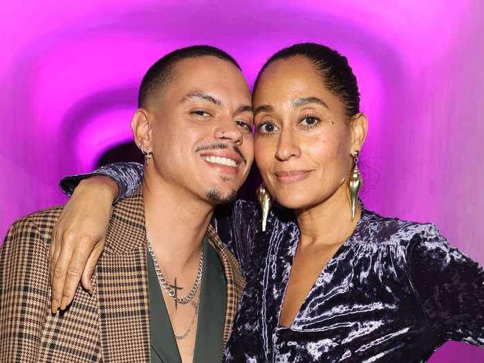 Tracee Ellis Ross is 16 years older than her brother, Evan.