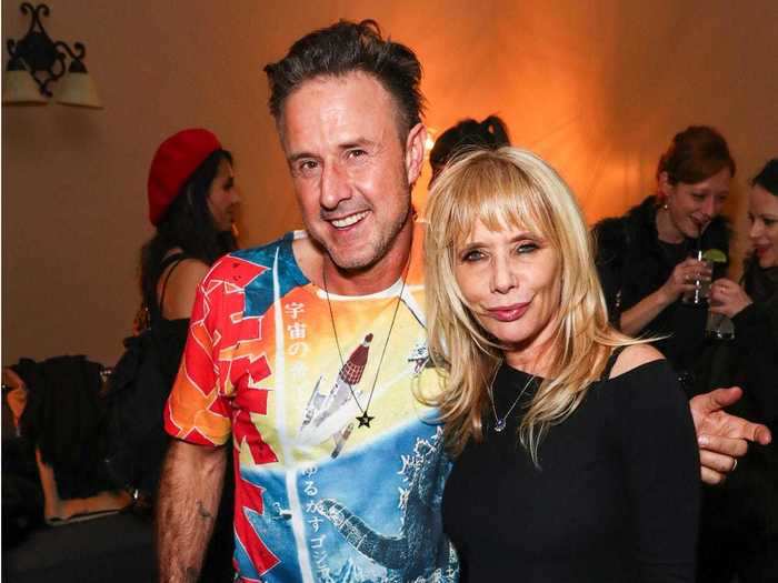 Rosanna Arquette is 12 years older than her youngest brother David.