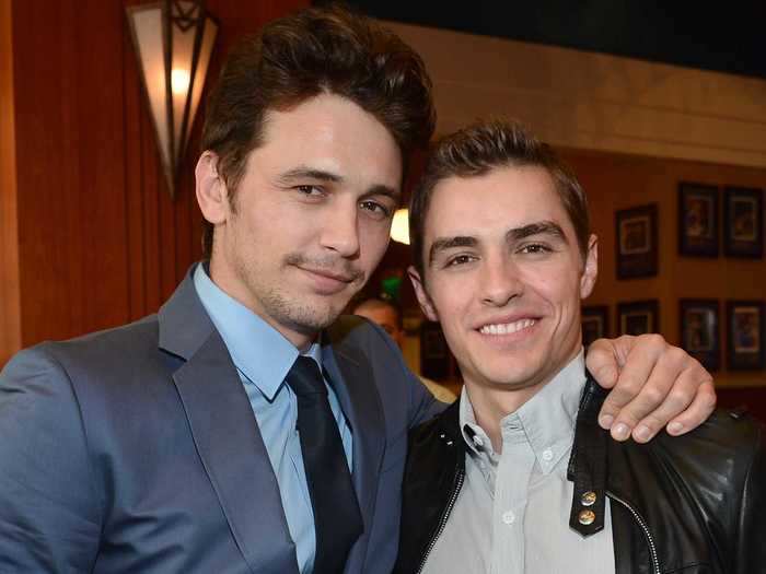 James and Dave Franco are eight years apart.