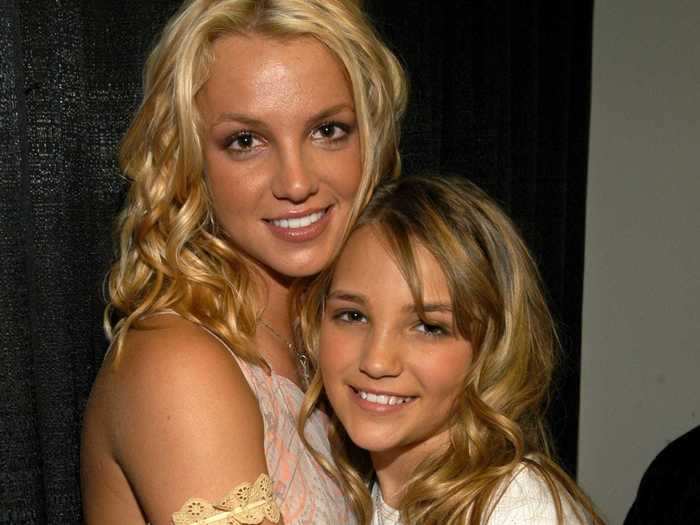 Britney Spears is 10 years older than her younger sister, Jamie Lynn.